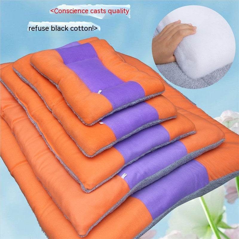 Coussin rectangle double face