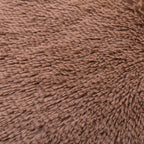 Coussin carré en peluche