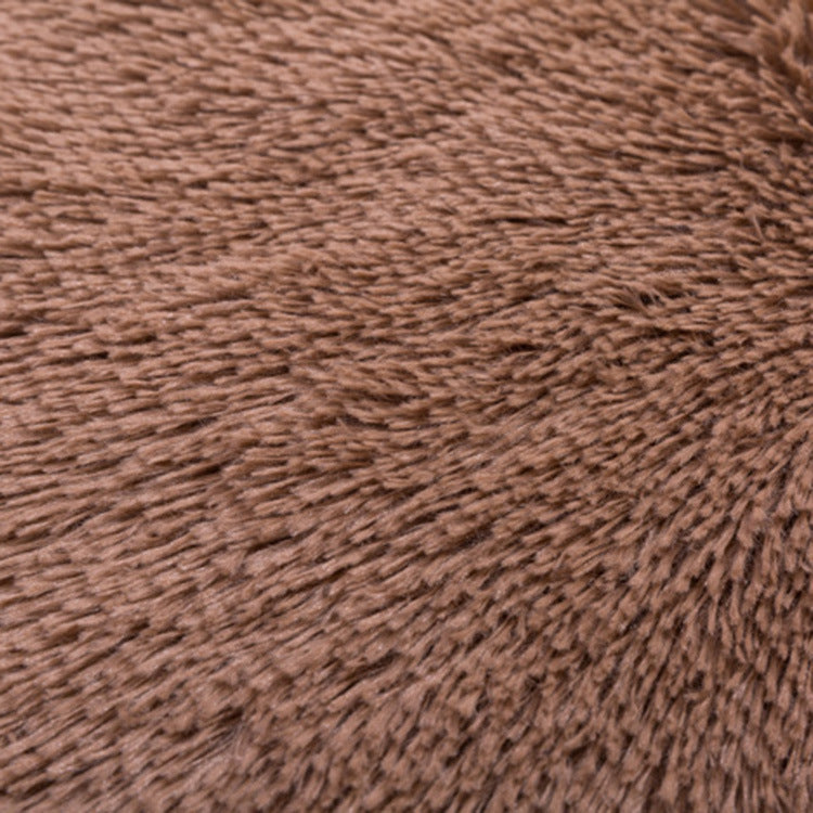 Coussin carré en peluche
