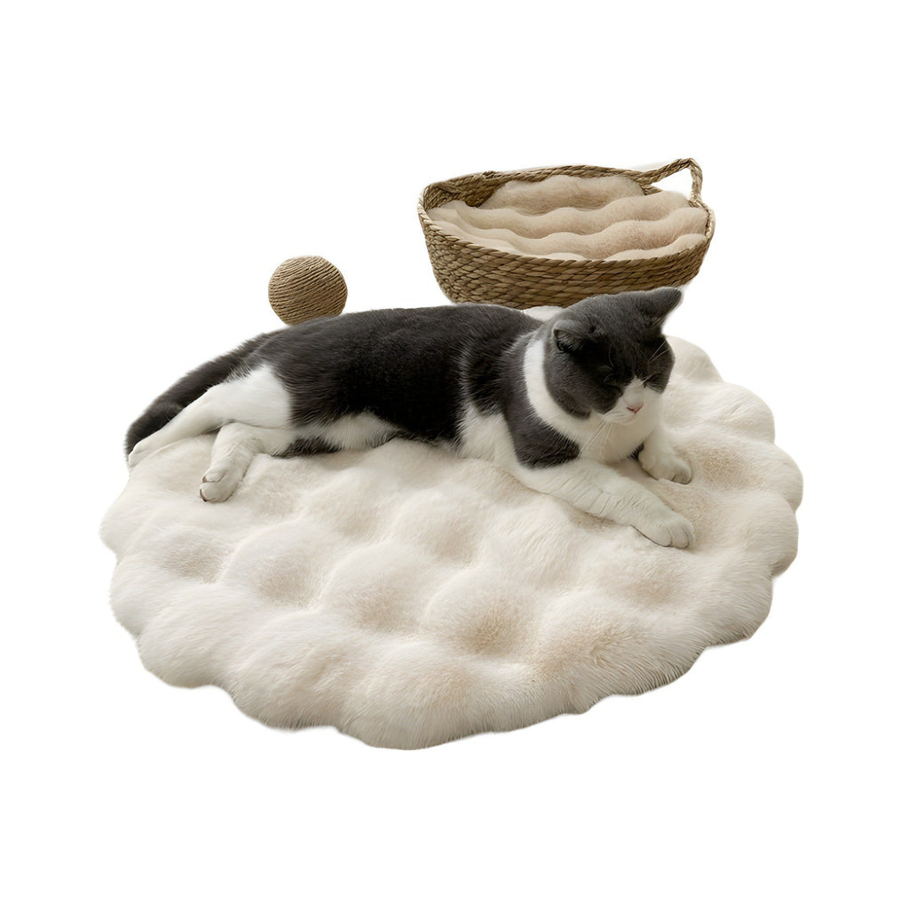 Coussin rond pour panier