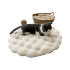 Coussin rond pour panier