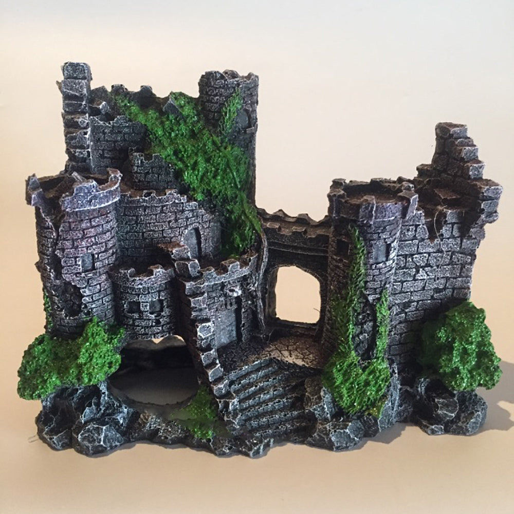 Château en ruine en résine