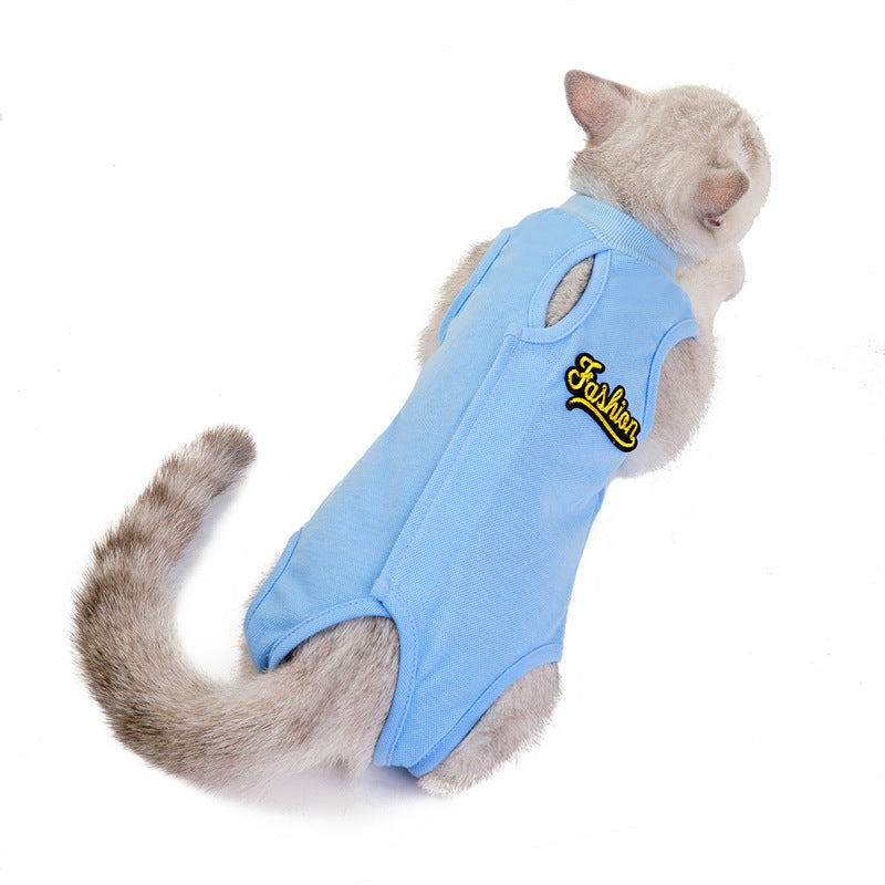 Débardeur léger pour chats
