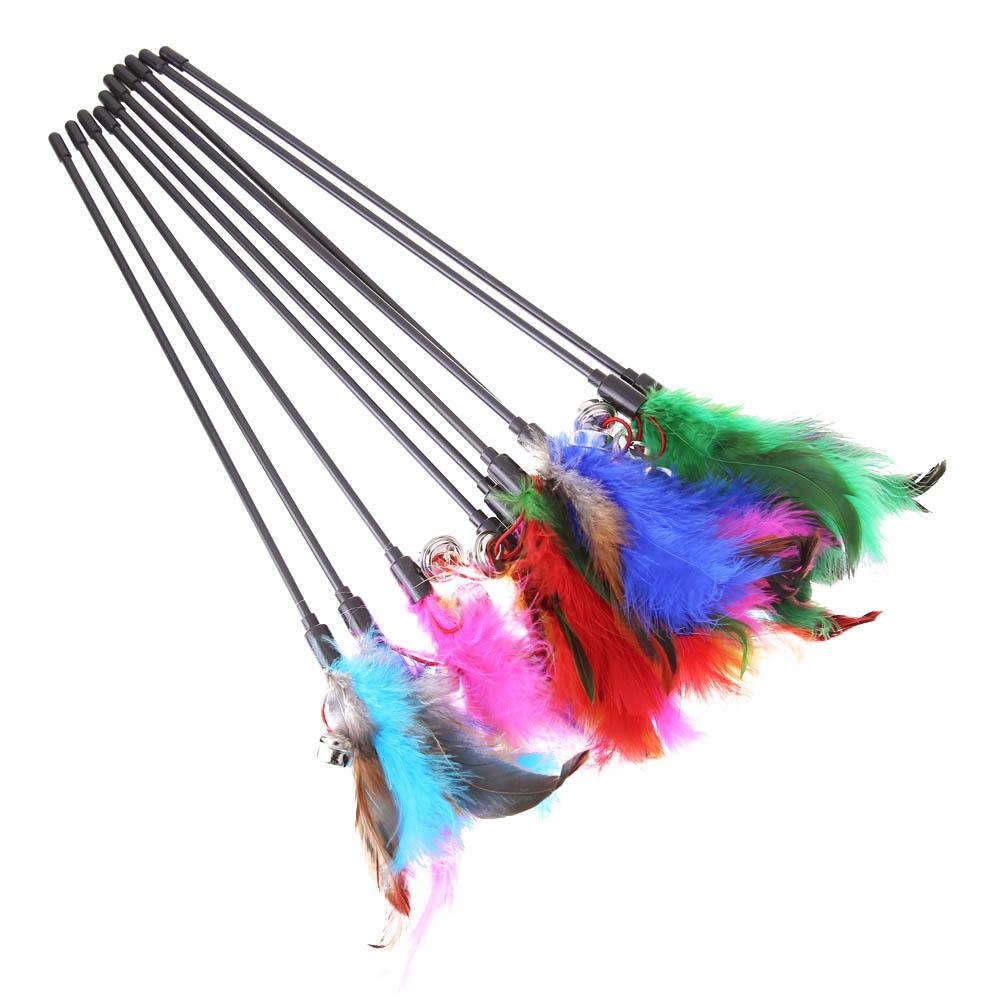 Lot de 5 plumes pour chat