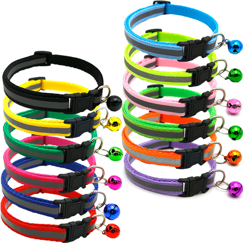 Collier bande réfléchissante
