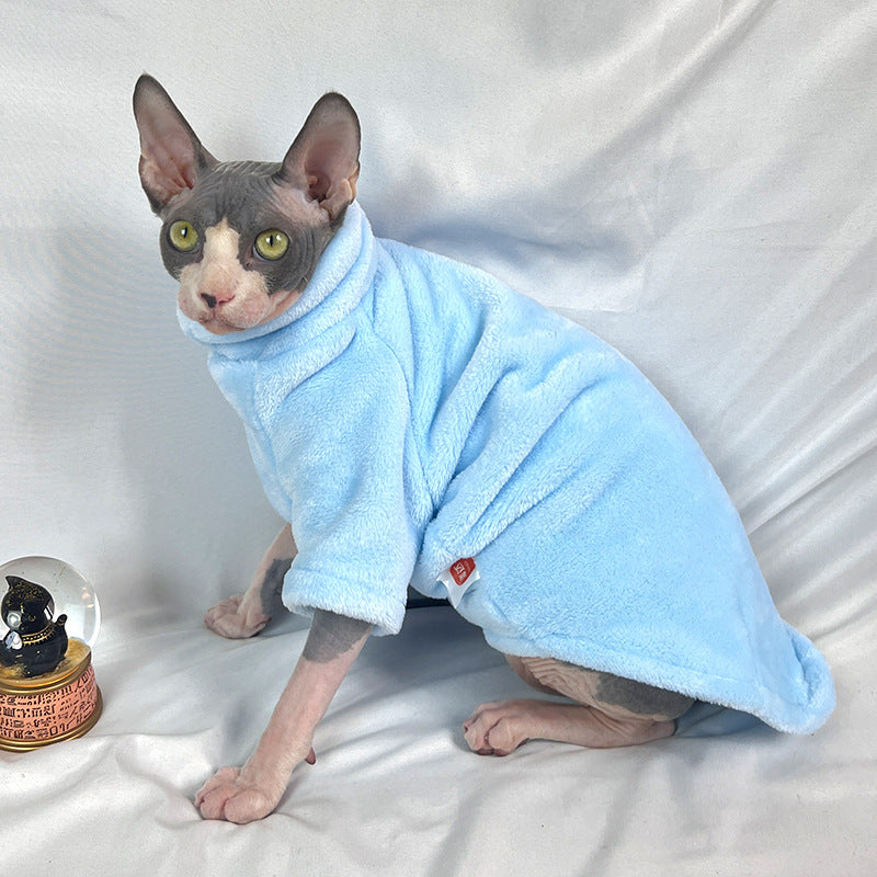 Pull chaud pour chats