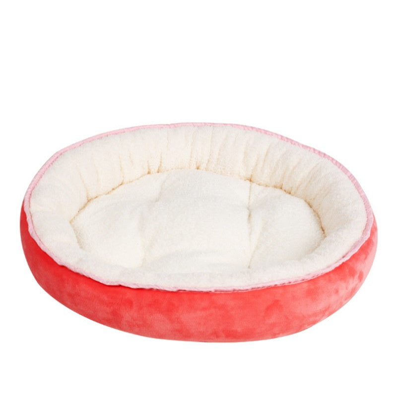 Panier rond tissu
