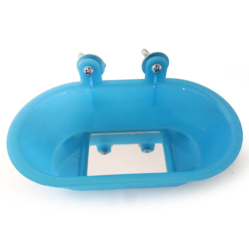 Baignoire avec miroir