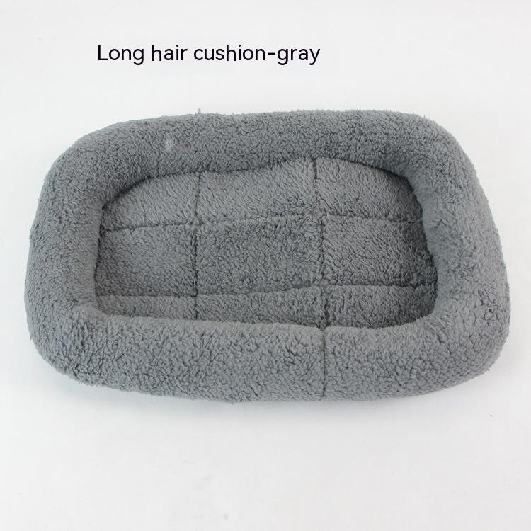 Coussin rectangle style laineux