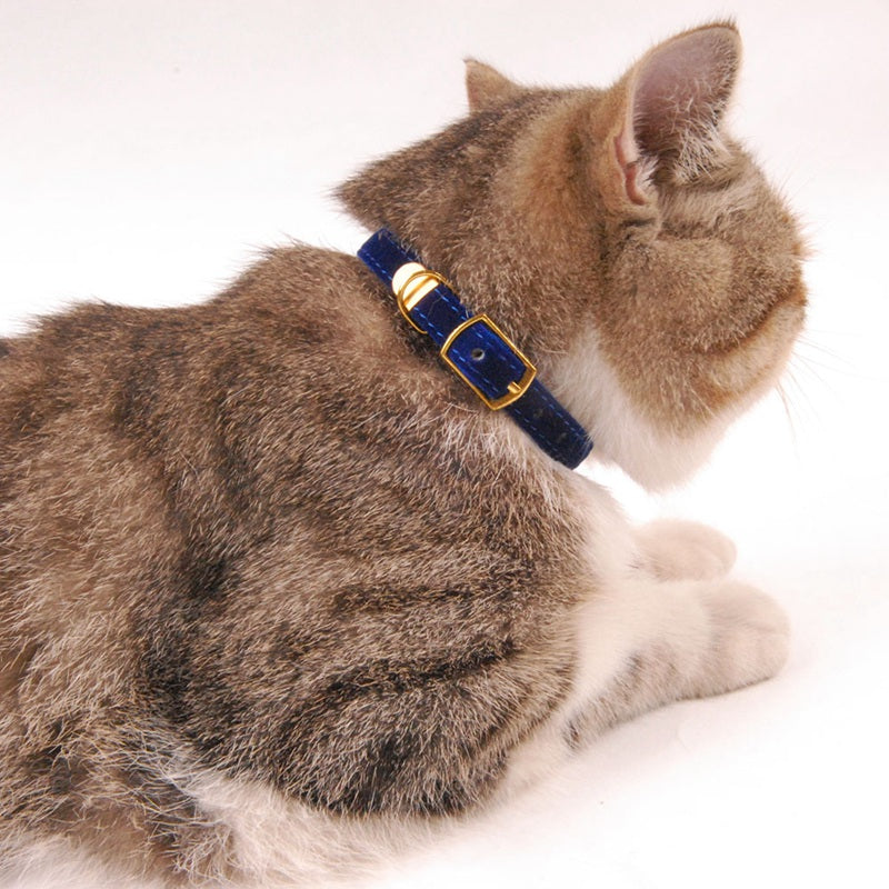 Collier en tissu couleur uni
