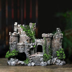 Château en ruine en résine