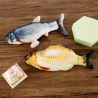 Jouet pour chat en forme de poisson