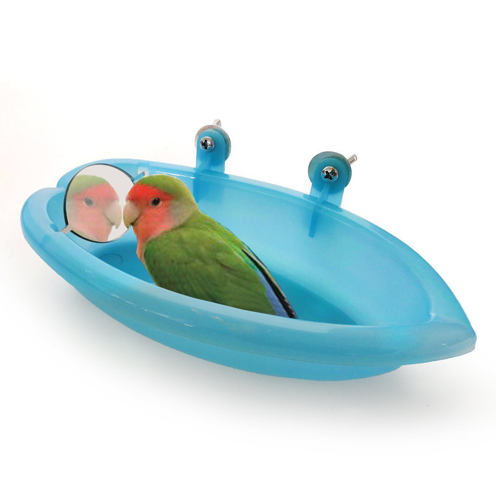 Baignoire avec miroir