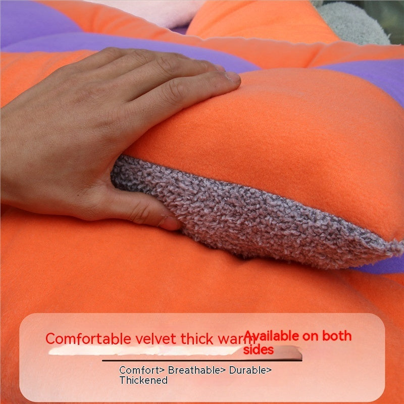 Coussin rectangle double face