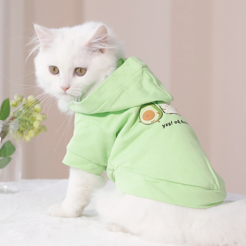 Sweat fin à motif, pour chat