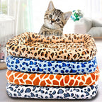 Coussin rectangle style laineux