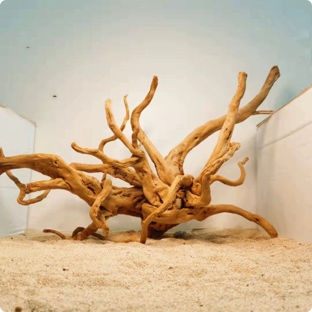 Souche d’arbre en résine pour aquarium
