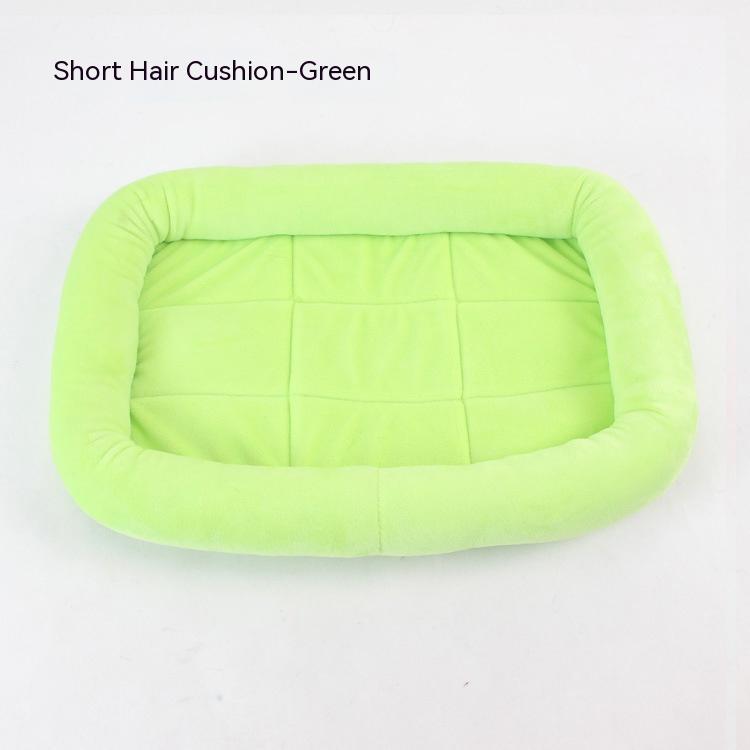Coussin rectangle style laineux