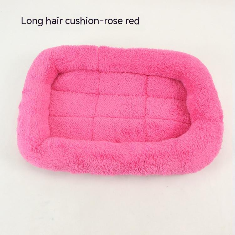 Coussin rectangle style laineux