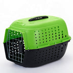 Cage de transport en plastique pour chat