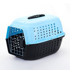 Cage de transport en plastique pour chat