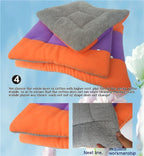 Coussin rectangle double face