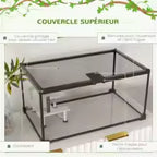 Terrarium couvercle treillis