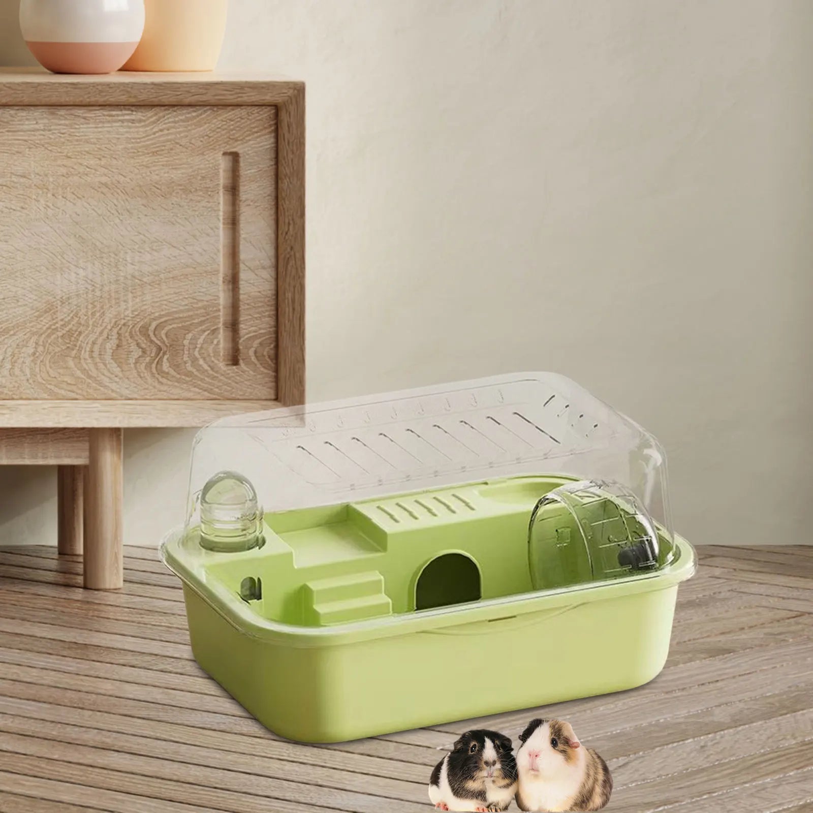 Petite cage plastique à rongeur
