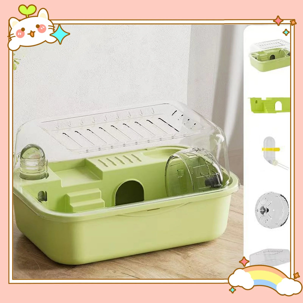 Petite cage plastique à rongeur