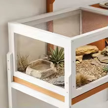 PawHut Maison tortues surélevé