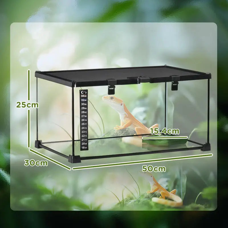 Terrarium couvercle en toile