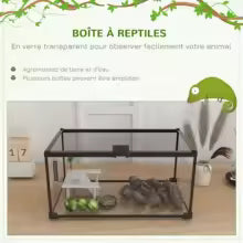 Terrarium couvercle treillis