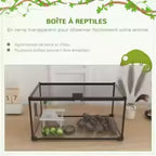 Terrarium couvercle treillis