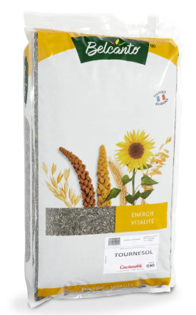 Tournesol Strié Petit grain sac 4kg +1 offert ou 12.5 kg