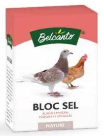 Lot de 8, BLOC SEL NATURE- BELCANTO