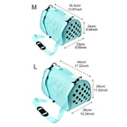 Cage tissu transport pliable