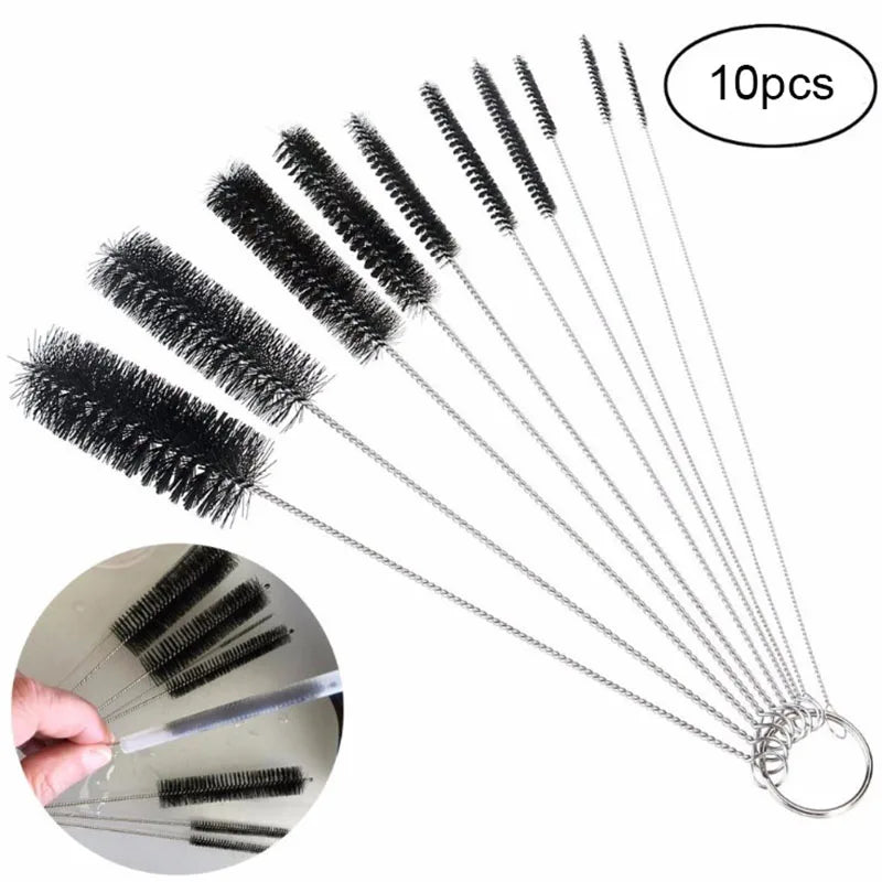 Lot 10 brosses pour tuyaux