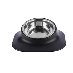 Gamelle acier et support noir
