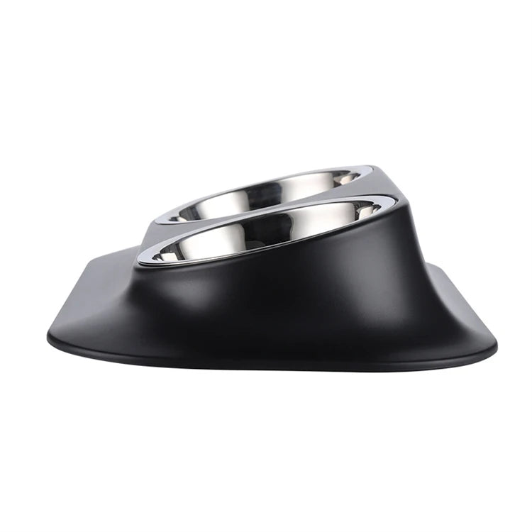 Gamelle acier et support noir