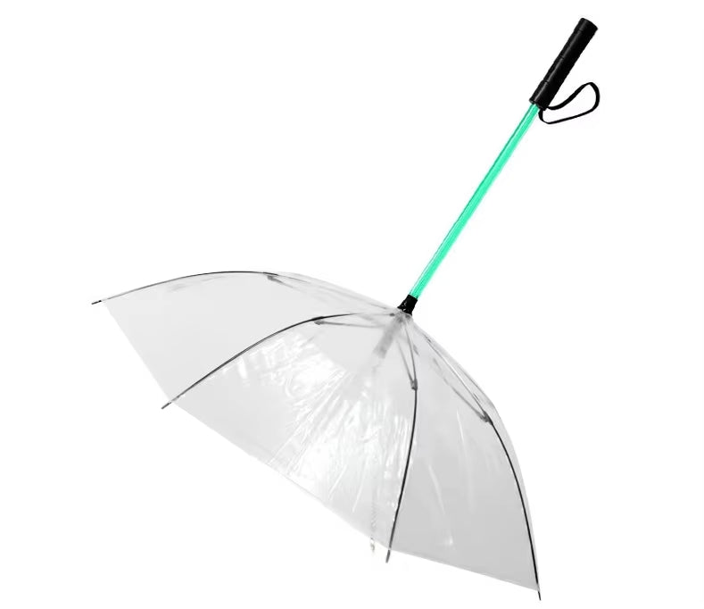 Laisse rigide et parapluie pour chien