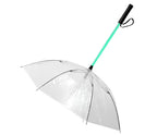 Laisse rigide et parapluie pour chien