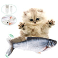 Jouet pour chat en forme de poisson