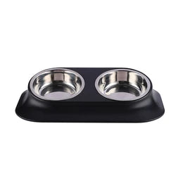 Gamelle acier et support noir