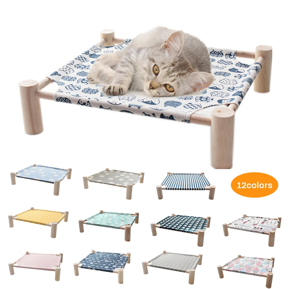 Lit hamac tissu pour chats