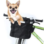 Panier de vélo transporte chien
