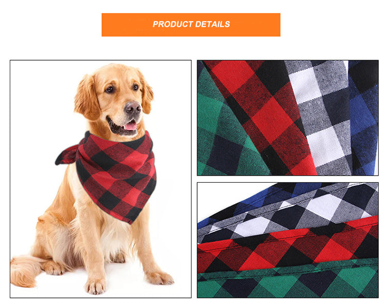 Bandana en coton pour chien
