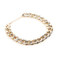 collier ornement imitation or/argent