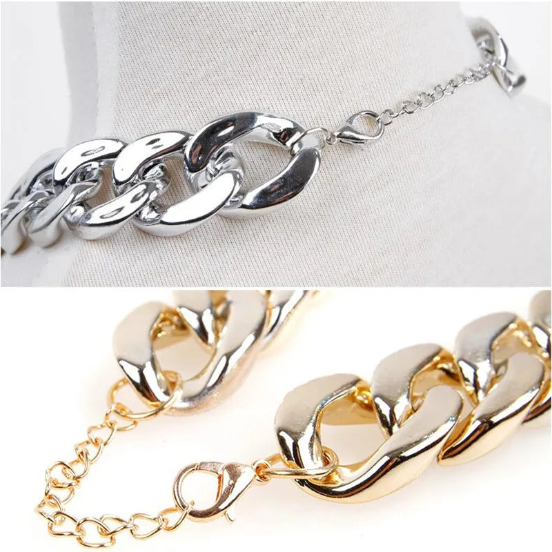 collier ornement imitation or/argent