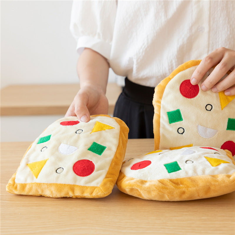 Peluche part de pizza