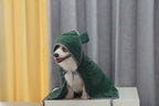 Peignoir éponge pour chien